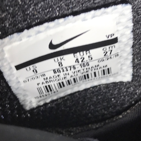 NIKE Zoom Rookie Black/Glow in the dark Basketball - Picture 8 of 8